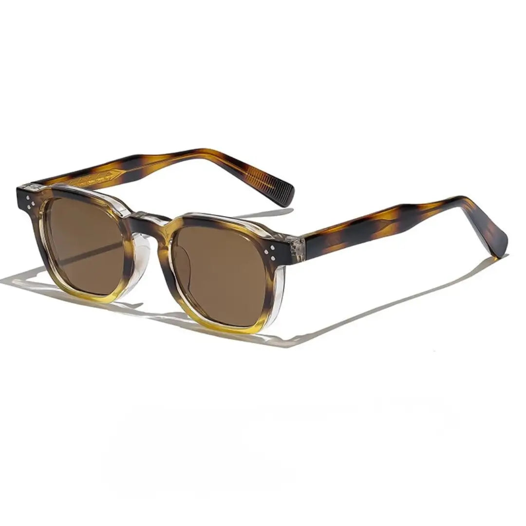 Óculos de Sol Base Amber Tortoise Brown Crystal, óculos de sol polarizado, óculos de sol masculino, óculos de sol feminino, Óculos de Sol, Caterside